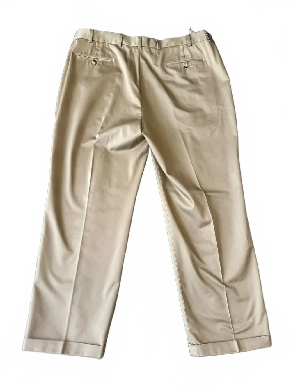 Jos. A. Bank NEW Travelers Collection Men's Pants Size 44x30 Khaki Twill Cotton